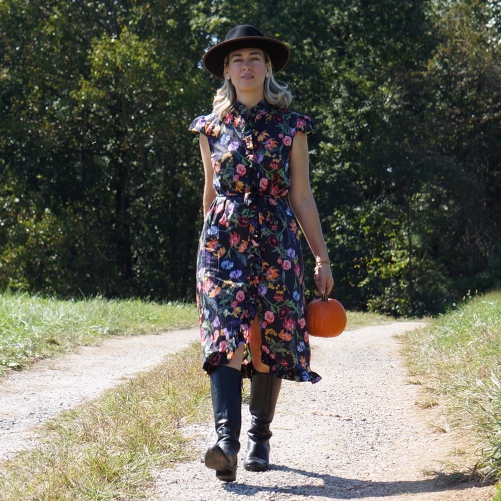 Who What Wear Floral Dress